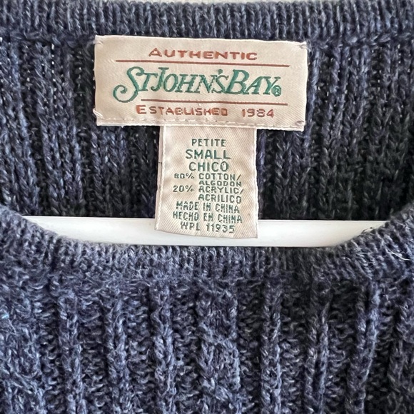 St. John’s Bay Sweater - Picture 3 of 3